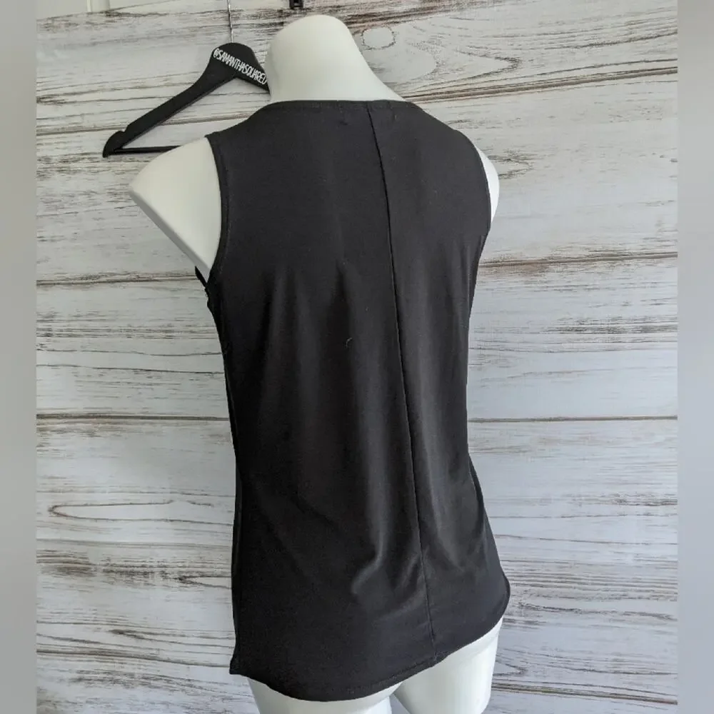 Diana Belle Sleeveless Blouse S - Picture 2 of 2